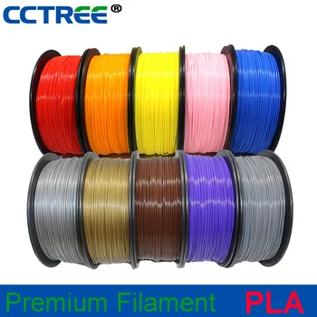 

CCTREE 3D Printer PLA(ST-PLA) Filament 3D Printing 1.75MM PLA with 30Colors 1KG Net Weight