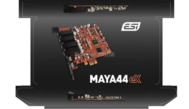 ESI Maya44 ex PCIeサウンドカード オーディオインターフェース 動作確認済