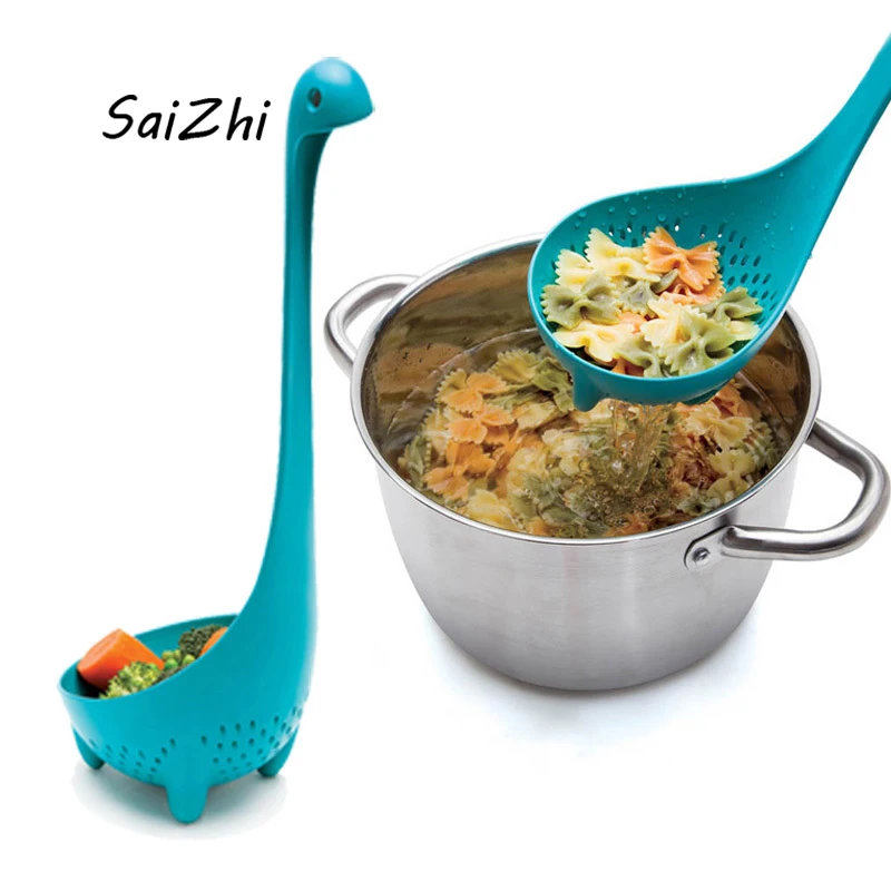 Creative-Kitchen-Tableware-Nessis-in-Spoon-Loch-Ness-Monster-Spicy-Cute-Dinosaur-Model-Standing-Cuff-Flour