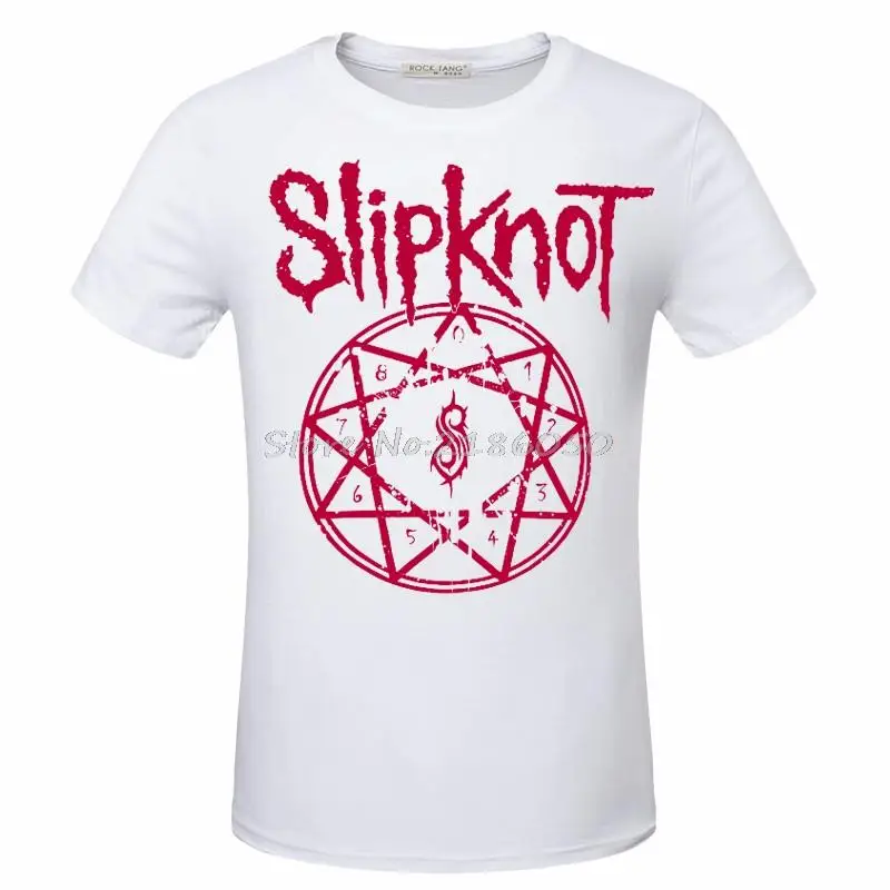 Rock SLIPKNOT Band Punk Pattern Men/'s Women/'s T-Shirt Graphic Tee Shirts Tops