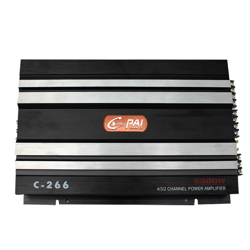 

High Power 5800W Car Amplifiers Digital MOSFET Powerful Motorcycle Auto 4 Channel 4-Way Auto Stereo Amplifier Booster