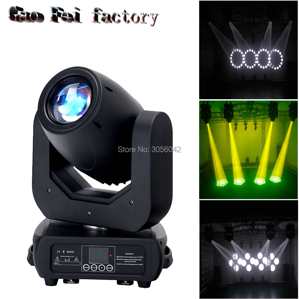 

High Power 3 prism effect led gobo moving head 150w DMX 13/16 Professional Dj Stage Spot Lighting