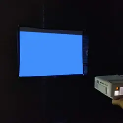 4:3 простой складной дизайн домашний проекционный экран мягкий полиэстер пленка театр открытый фильм видео экран для проектора