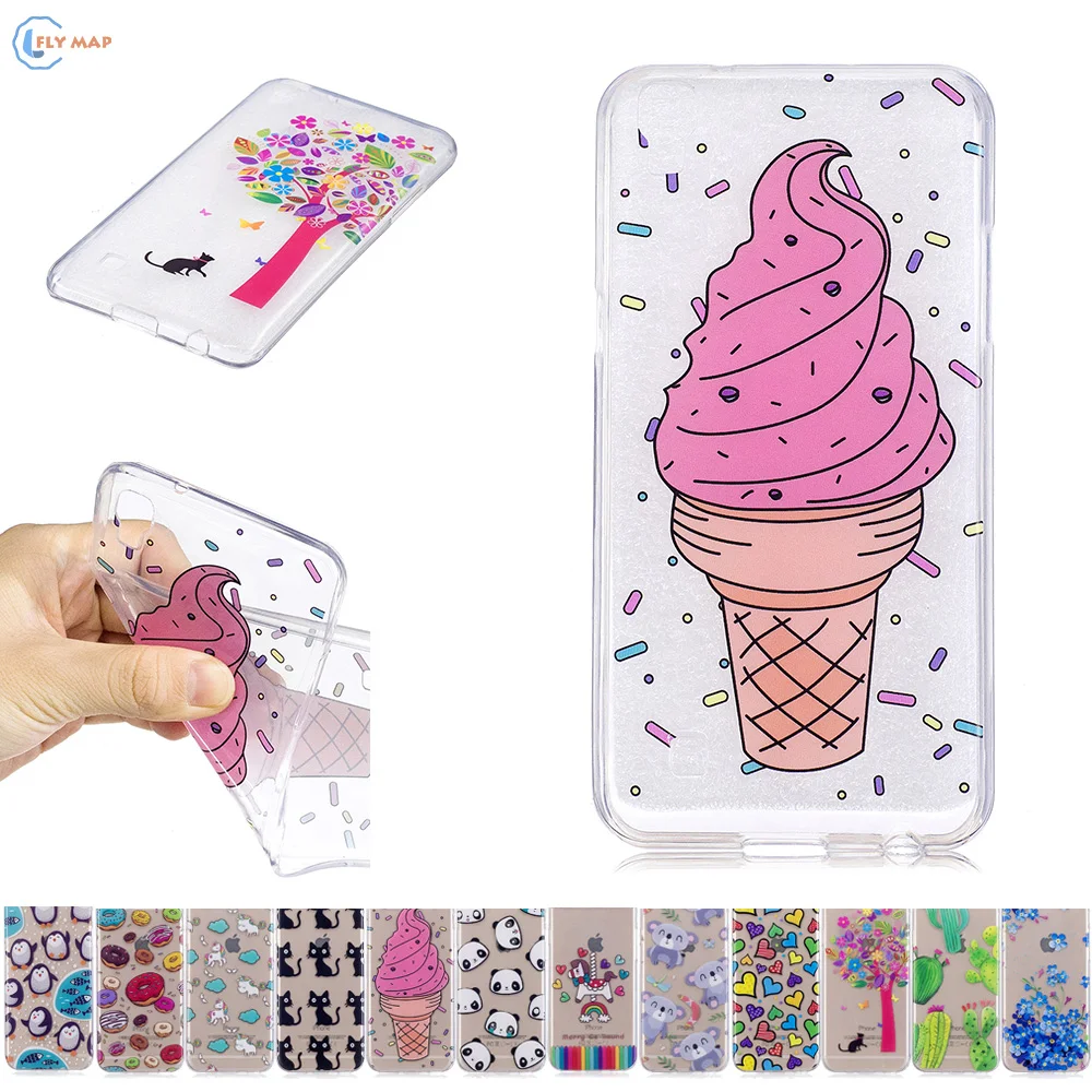 Fitted For LG X Power K 220 K220 Soft TPU Unicorn Cat Floral Mobile Phone Case For LG XPower k 220 DS 220DS K220DS K220Z Cases