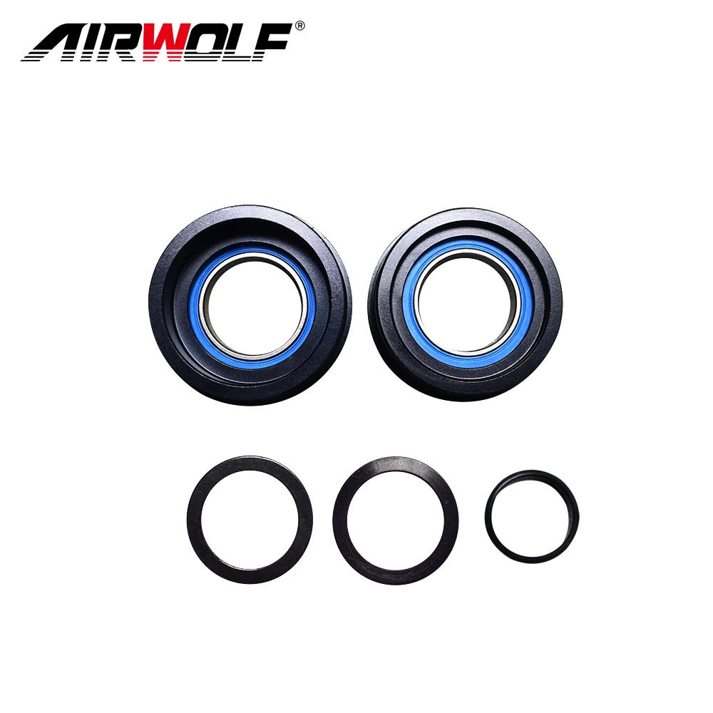 

China factory sales road bicycle parts axis BB right bottom bracket shell 46mm transfer to 22/24/30mm bottom brackets cycling
