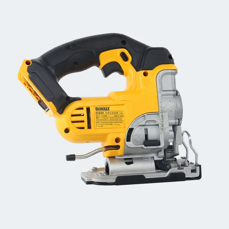 

DEWALT's Wei jigsaw 18V lithium rechargeable woodworking electric cutting saw broach saw DCS331