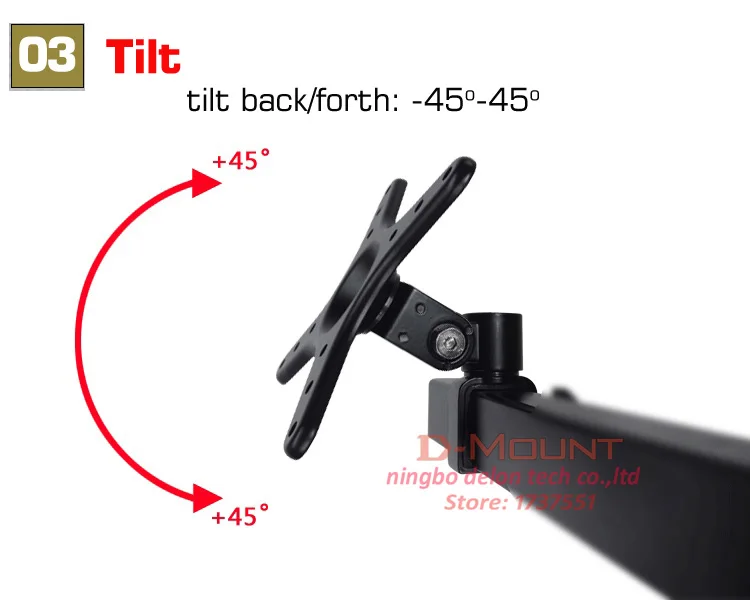 С большим основанием 10-2" шестиэкранное настольное крепление для ЖК ...