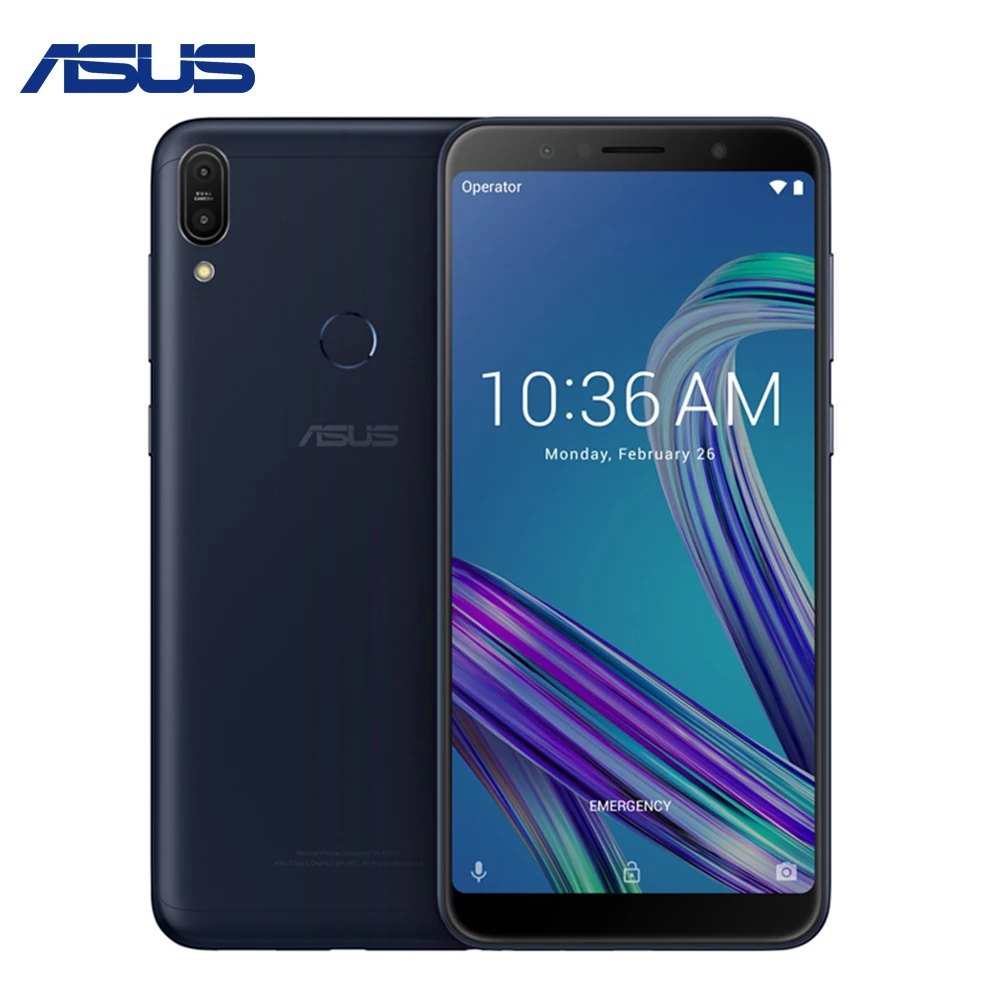 Глобальная версия ASUS Zenfone Max Pro мобильный телефон 6 дюймов ZB602KL Android 8 1 3/6 ГБ 32/64 Snapdragon