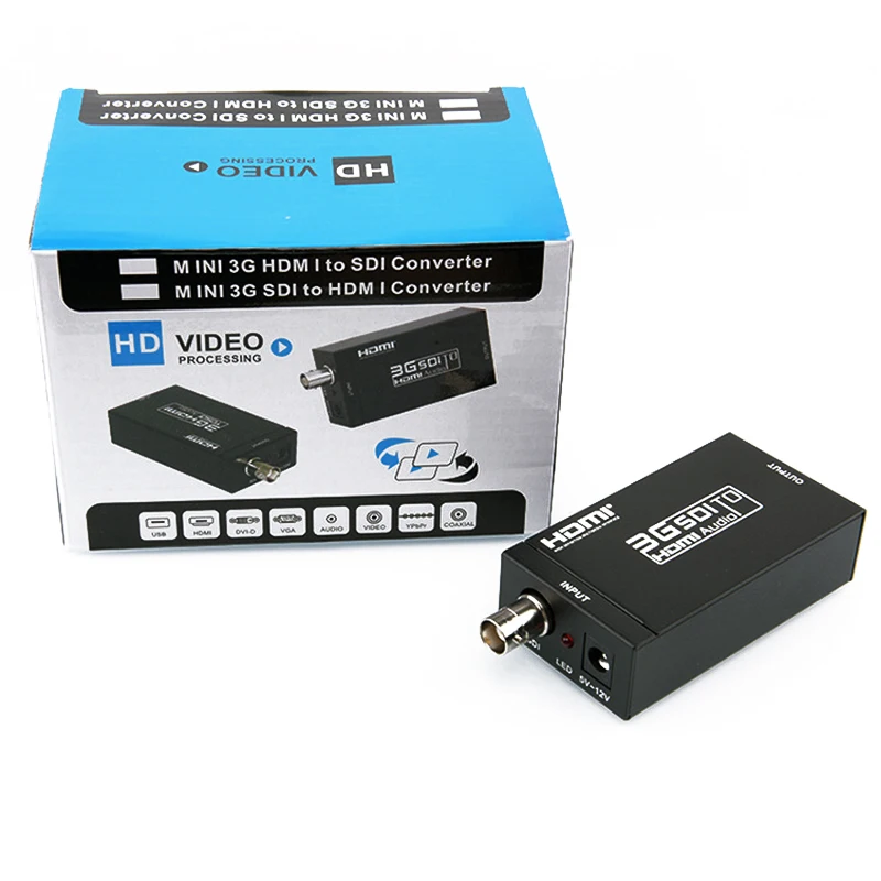  3g SDI a HDMI Supporto HD-SDI/3G-SDI Segnali Che Mostra Sdi2Hdmi Sdi a Hdmi Video Audio Converter