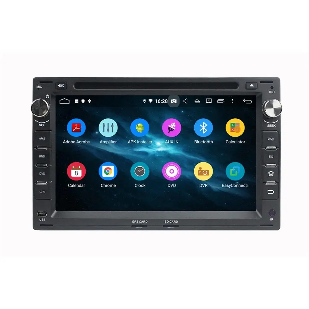 Perfect 4GB RAM Octa Core 2 din 7" Android 9.0 Car Radio DVD Player for VW Volkswagen Passat B5 Golf 4 Polo Bora Jetta Sharan T5 2