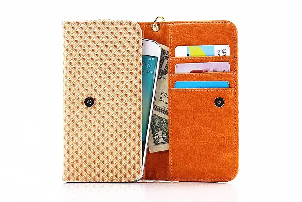 Lady Hand Strap Synthetic font b Mobile b font font b Phone b font Leather Case