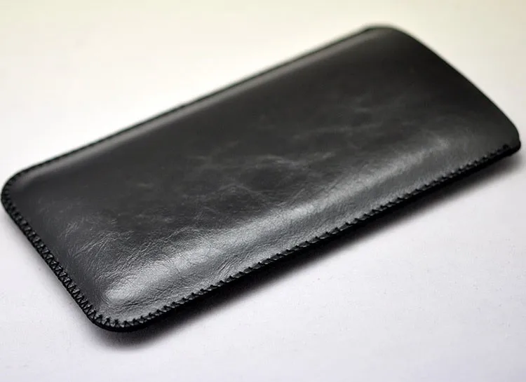 

For iphone 8 8 plus 4.7 5.5inch Premium Quality Microfiber Leather Sleeve Pouch Phone Bag Case Cover For iphone X 5.8"
