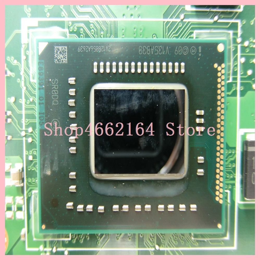  X45VD Mainboard With I3 CPU Onboard 4GB RAM GeForce GT610M For ASUS X45V X45VD Laptop motherboard 6