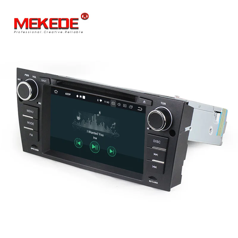 Perfect Android 8.0 4G RAM 32G ROM Car dvd player for BMW E90/E91/E92/E93 3 Series 05-11 with gps navigator radio Ipod BT mic gift 4