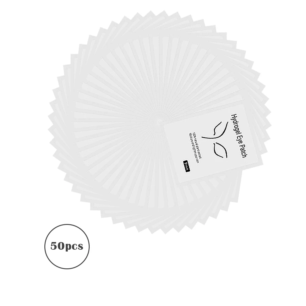 Line Face 50pcs Zwellbe 10/20/50 пар глазные Пластыри для бумажные накладки для наращивания ресниц 4 цвета привитые кругов под глазами колодки Советы наклейки инструменты для макияжа - Цвет: Line Face 50pcs