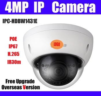 

4MP POE IP camera IPC-HDBW1431E H.265 IP67 IR 30m DWDR English Version Security network Camera