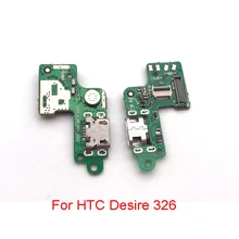 Зарядный гибкий разъем для htc Desire 326 526 526G зарядное устройство разъем Micro USB док-порт микрофон гибкий кабель Замена