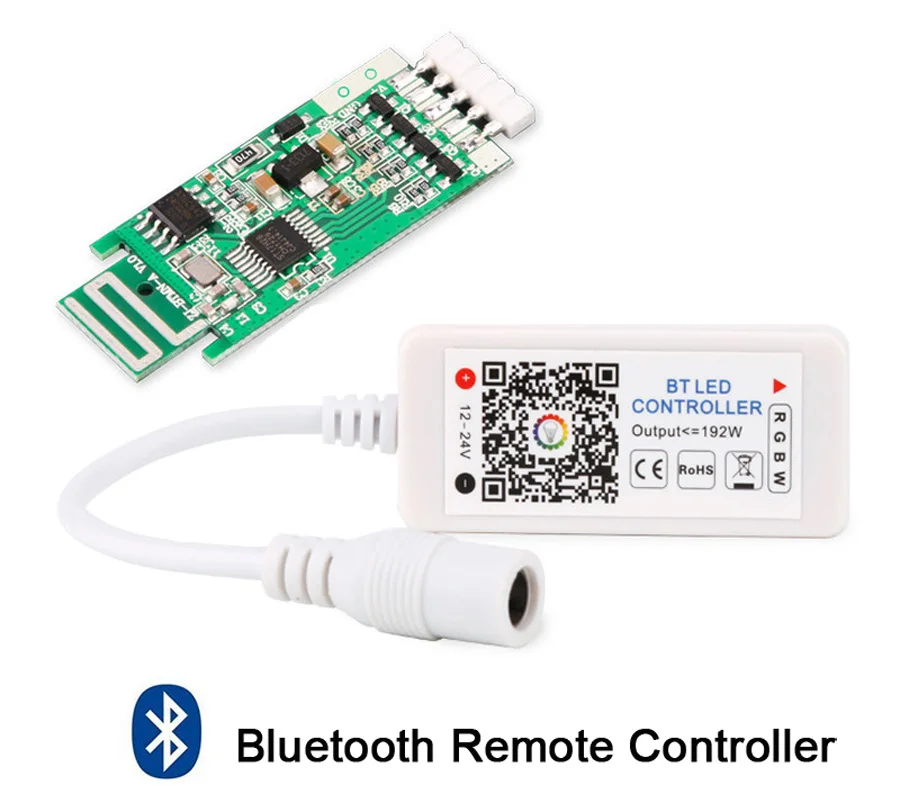 5m 10m RGB LED strip light 2835 SMD diode led ribbon tape waterproof +WiFi 24Keys remote controller+DC 12V Adapter Power Supply (22)(3)