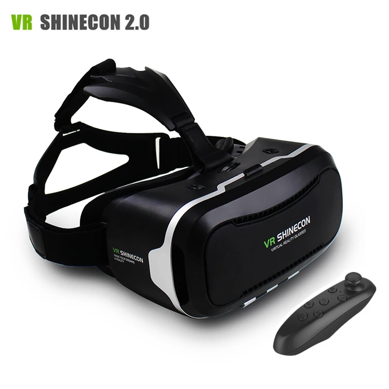 Новый VR Shinecon II 2 0 шлем картонные очки виртуальной реальности мобильный телефон 3D