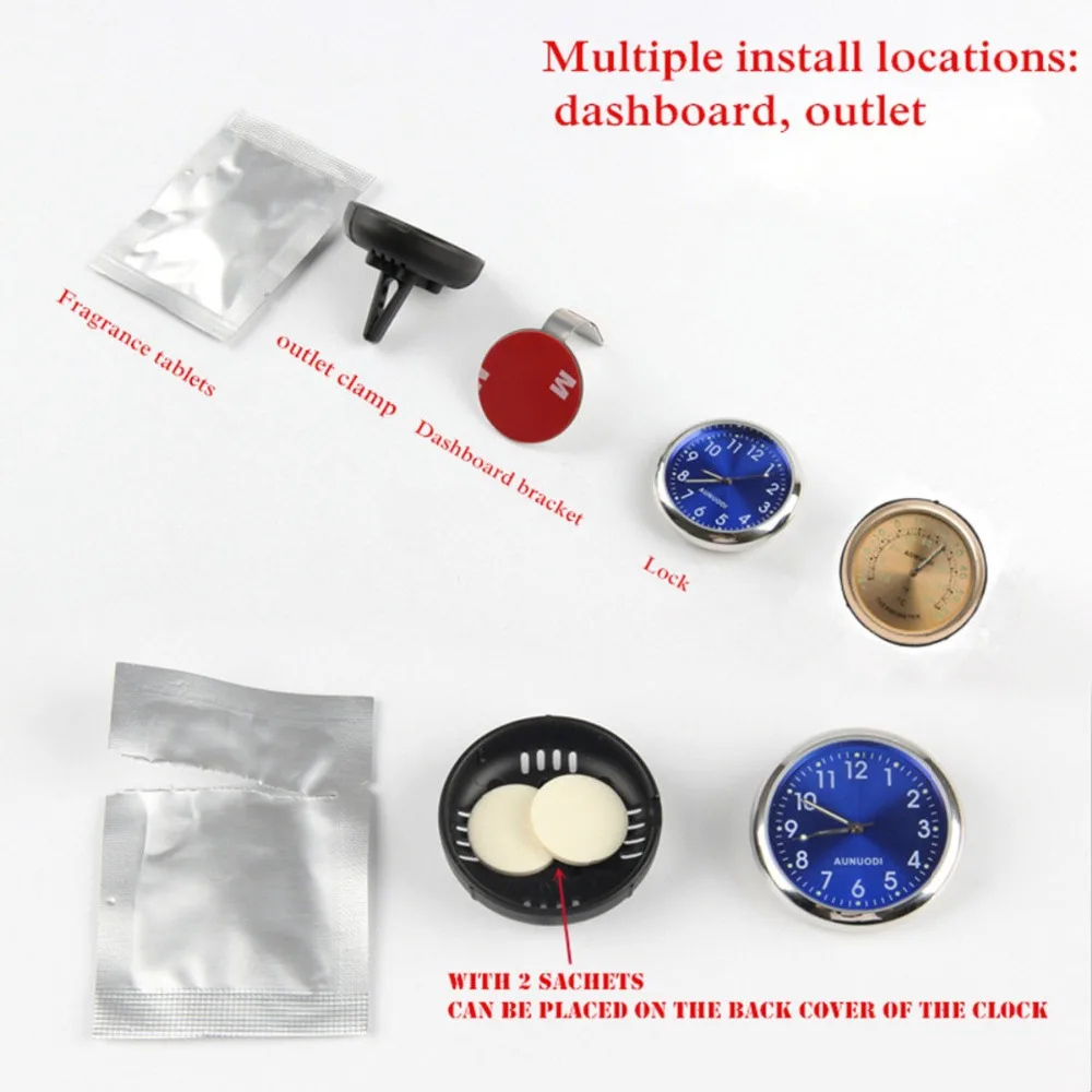 Luminous Car SUV Mechanics Quartz Clock Digital Pointer for Car Auto Time Watch Digital clock Thermometer Black Blue Gold Green Luminous Car SUV Mechanics Quartz Clock Digital Pointer for Car Auto Time Watch Digital clock Thermometer Black Blue Gold Green