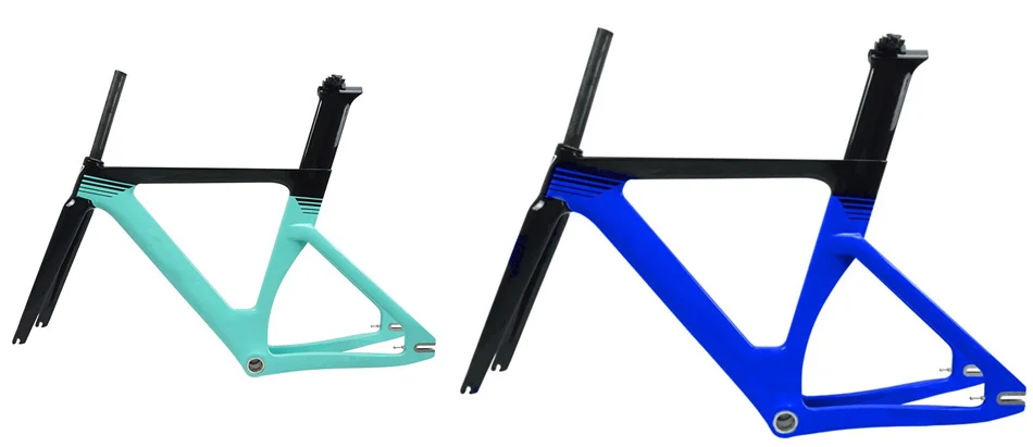 49 51 54 57 см карбоновая рама для велосипеда, рама для велосипеда из Тайваня, рама для велосипеда с фиксированной передачей - Цвет: mixed color no decal