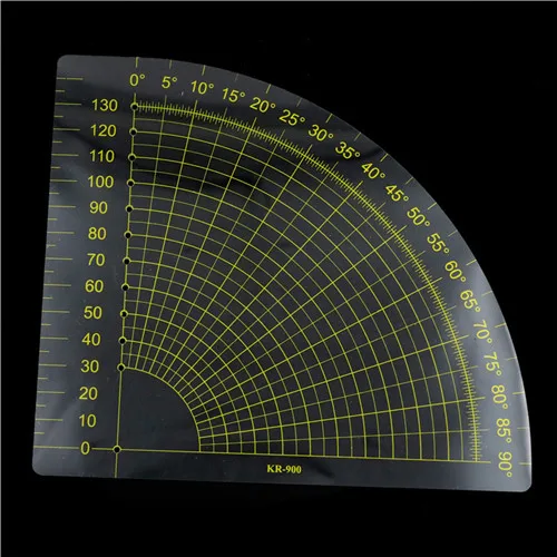 

Tailor Circle Fan Foot Seam Ruler DIY Sewing Tools Quilting Patchwork Scrapbook