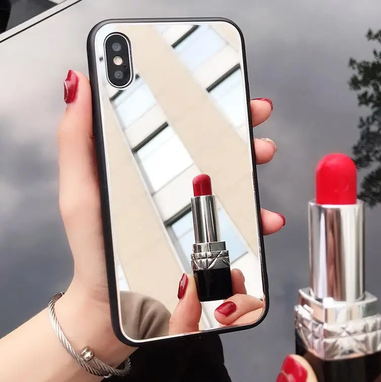 

MZJ1- The same mirror mobile phone case of Nethong is suitable for the personality luxury anti-falling masculine