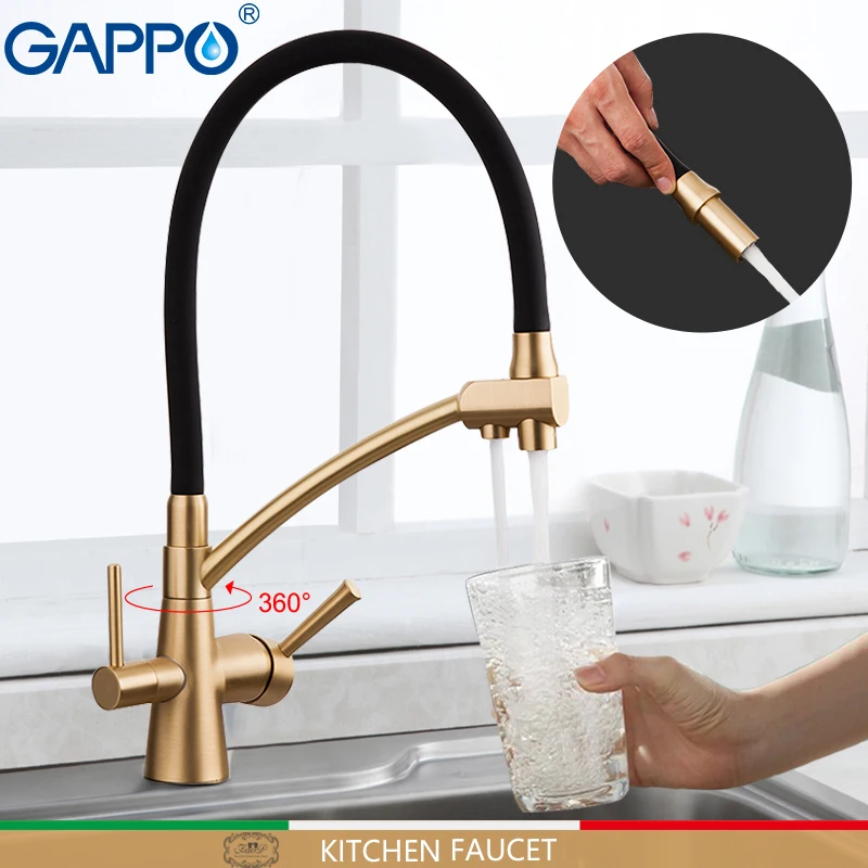  GAPPO kitchen Faucet kitchen water mixer para cozinha brass waterfall tap rotated torneira faucet m - 32905665425