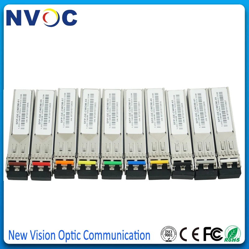 1 25G 120KM 1470nm-1610nm двойное волокно 4 длины волны LC CWDM SFP модуль приемопередатчика для