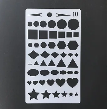 

DIY Stencil Scrapbooking Machine Handbook Painting Production Mold Accounting Manual Hollowing Out Stencils For Walls