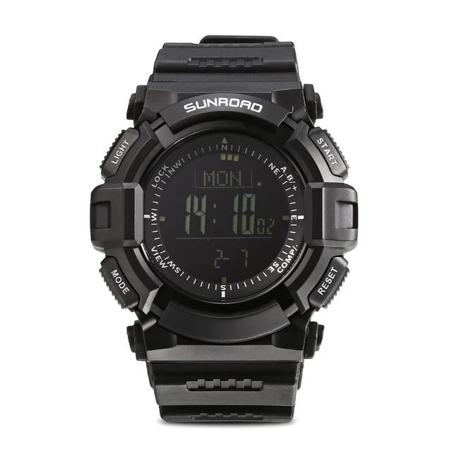 SUNROAD FR823B Men Multifunctional Outdoor Sports Electronic Wrist Watch 2