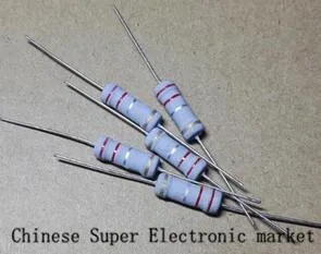 

20PCS 2W Metal film resistor 5% 1R ~ 1M 2.2R 4.7R 10R 22R 47R 100R 220R 470R 1K 10K 100K 2.2 4.7 10 22 47 100 220 470 ohm