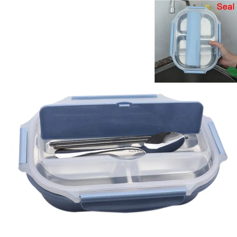 

Waasoscon Stainless Steel Lunch Bento Box Thermal Insulated Lunch Box Food Storage Container Lunch Food Box For Kids Adults