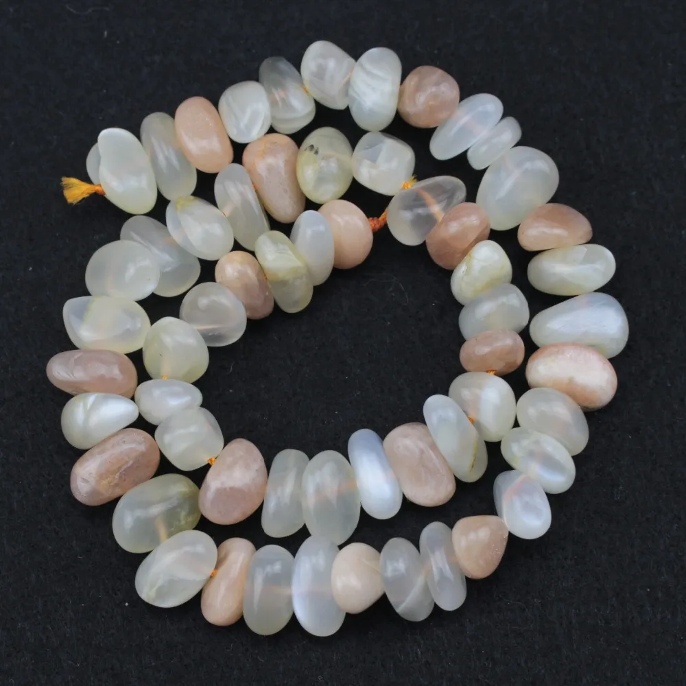8 10mm mixed color moonstone beads natural stone beads DIY loose beads