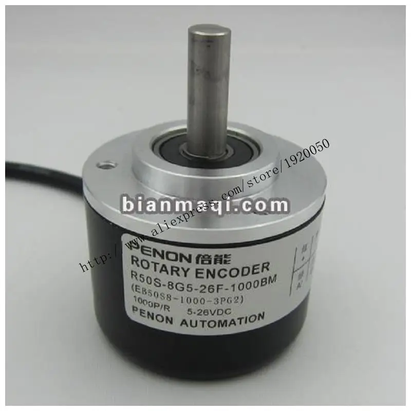 

Drawing Machine R50S-8G5-26F-1000BM rotary encoder solid shaft 8mm 1000 line