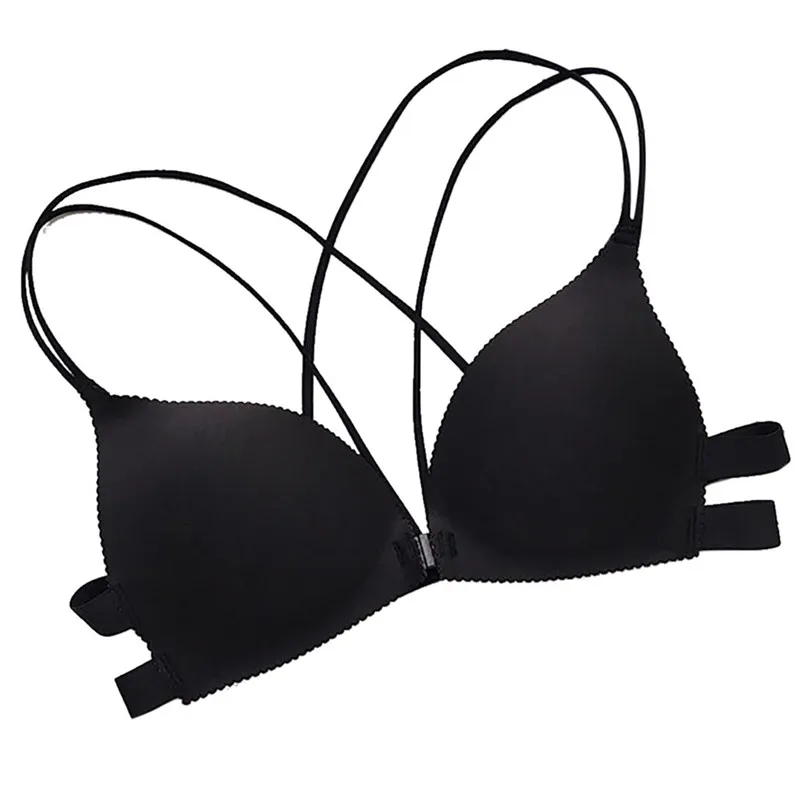 Lingerie Women Sexy Wireless Bra Top Vest Breathable Chest Pad Wearing Sports Underwear Soutien gorge Bras For Women 30OC172