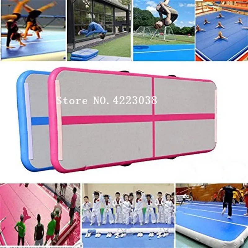 

Free Shipping 2*1*0.2m Inflatable Tumbling Mat Airtrack Training Set For Home Use Sealed Air Track