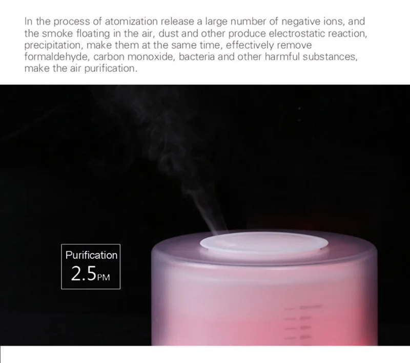 FDIK 500ml Ultrasonic Air Humidifier led light wood grain Essential Oil Diffuser aromatherapy mist maker 24V Remote Control-7