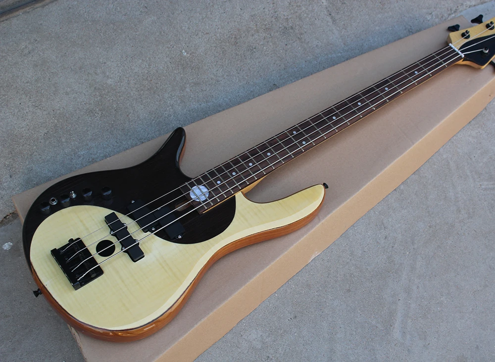 Buy Wholesale custom 4 strings Alder left handed Yin