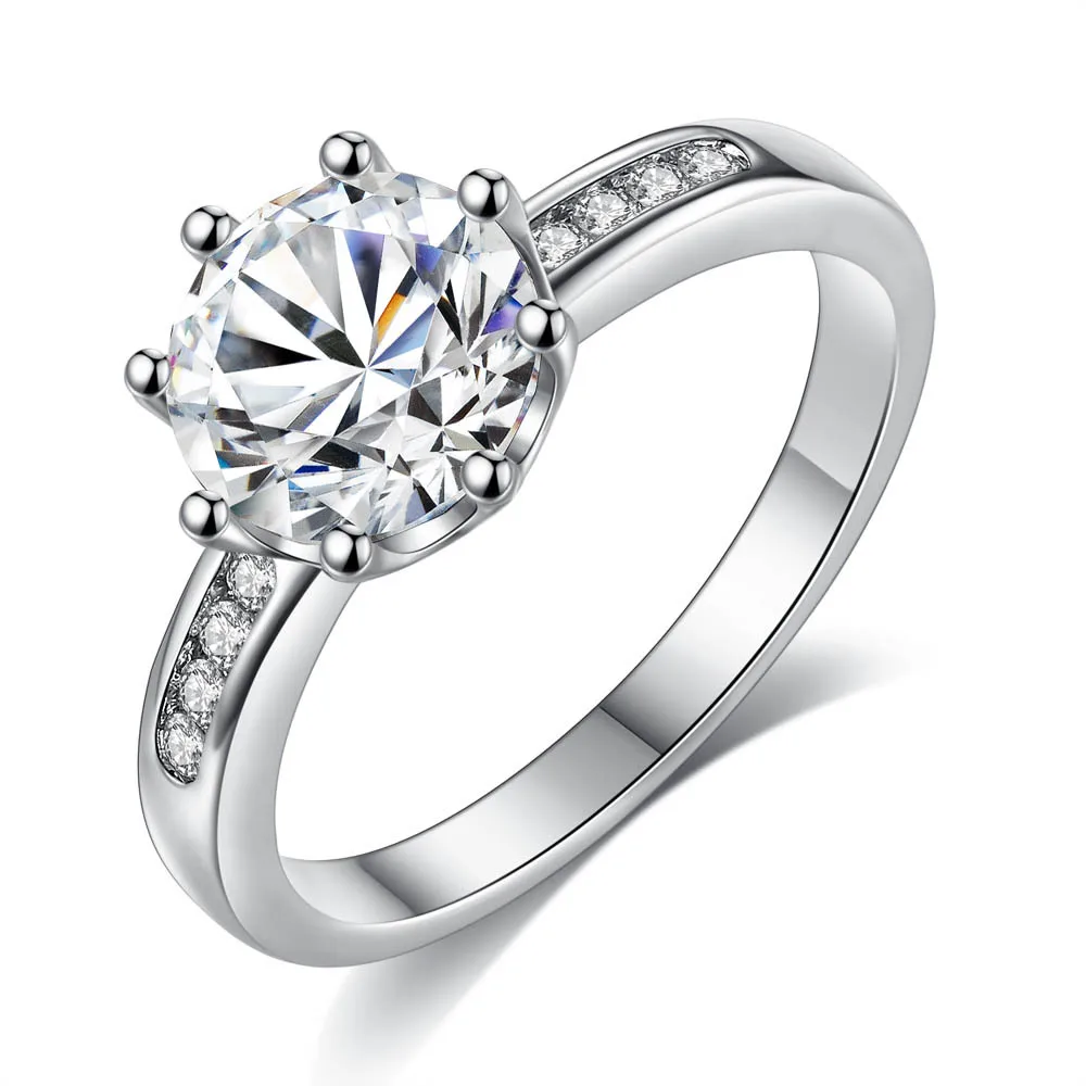 

Crown Ring For Princess Christmas Jewelry Anniversary Rings Marriage And Engagement Ring For Women