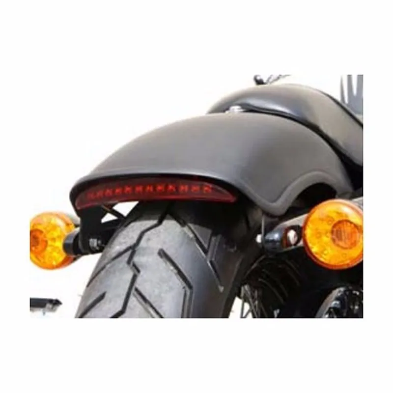 Дымовые мотоциклетные задние фонари для Harley Davidsons 883 XL883N XL1200N рубленый поплавок кафе гонщик заднее крыло край светодиодный задний фонарь