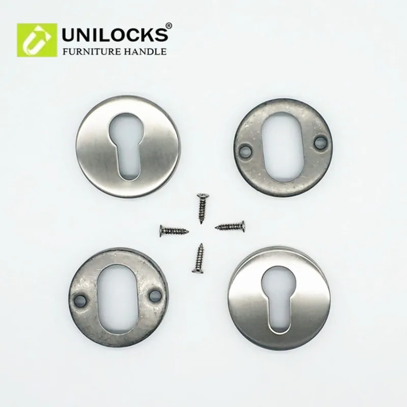 Unilocks Stainless Steel Door Cylinder Rosette(diameter 53 Mm) Locks