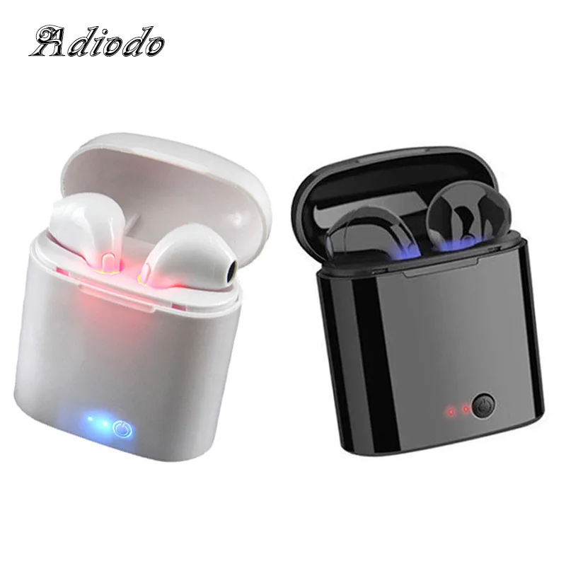 

i7s TWS Mini Bluetooth Wireless Earphones Earbuds With Charging Box Sports Headsets Android Audifonos For All Smart Mobile