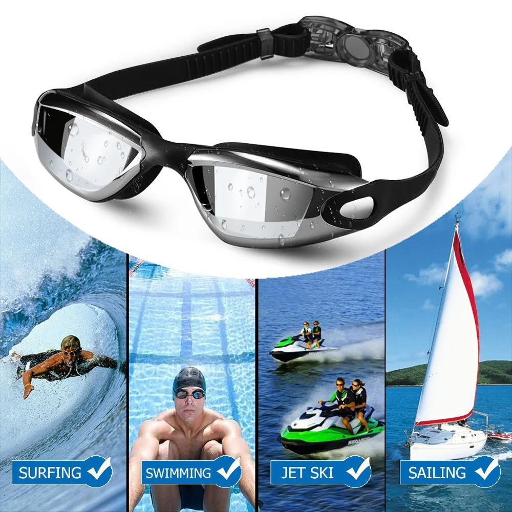 Swim Goggles,Swimming Goggles Professional Anti Fog No Leaking UV