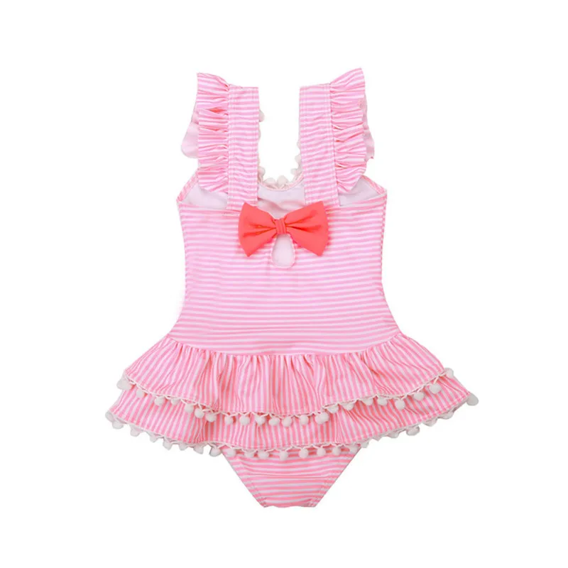 

Dollplus New Girl Swimwear Swimsuit Summer Beach One Piece Swimming Children Beachwear Girls Swim Suit Bathing Clothing