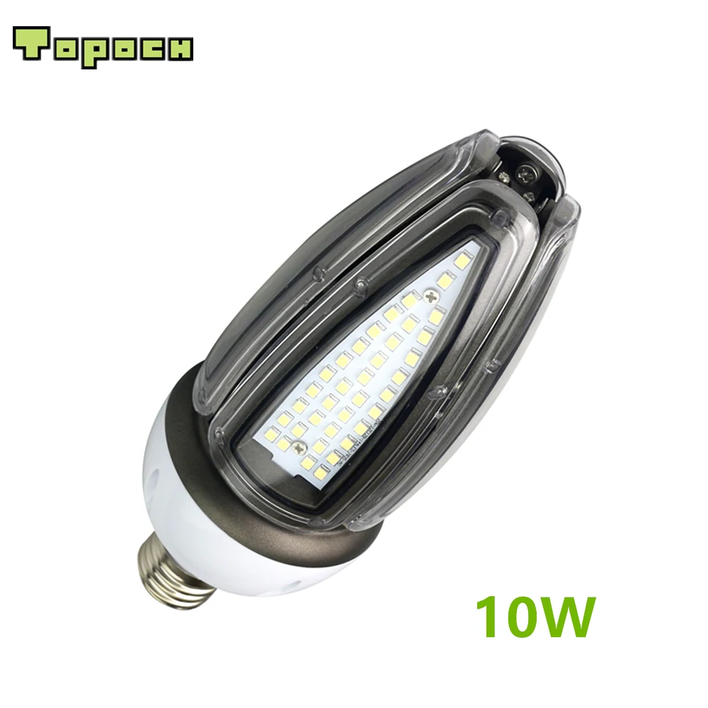 Topoch светодиодный светильник-кукуруза 120LM/W 10W 20W с винтовым основанием UL CE Listed CFL HID, сменный светильник 100-277V для светильника с желудем