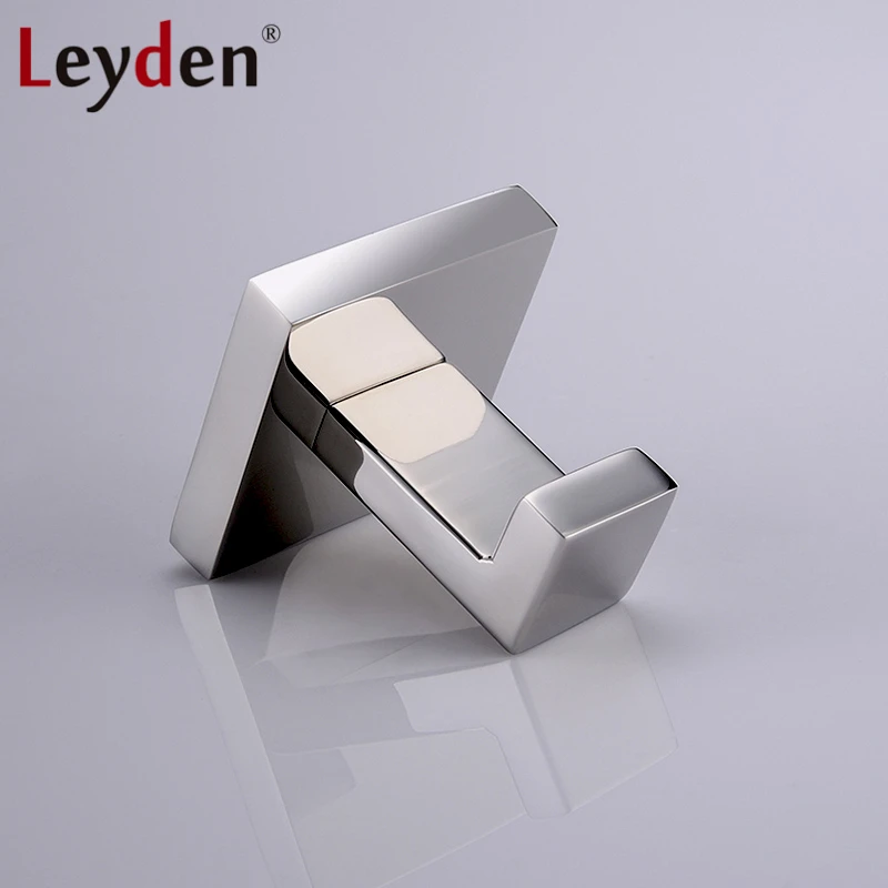 Аксессуары для ванной из нержавеющей стали Leyden 304 хромированные крючки халата