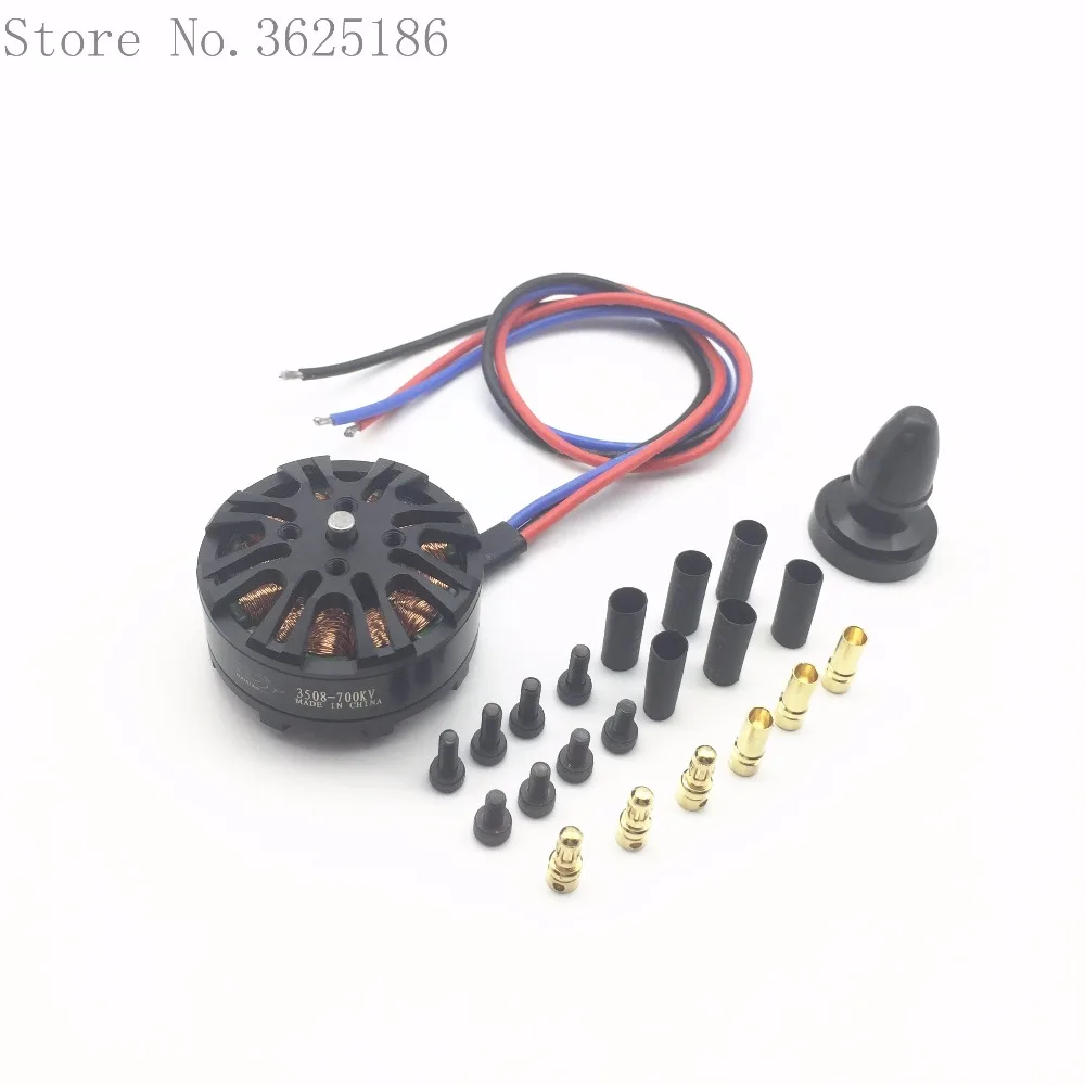 4 шт./лот 3508 700KV 580KV 380KV CW CCW бесщеточный двигатель для дрона многоосевого самолета