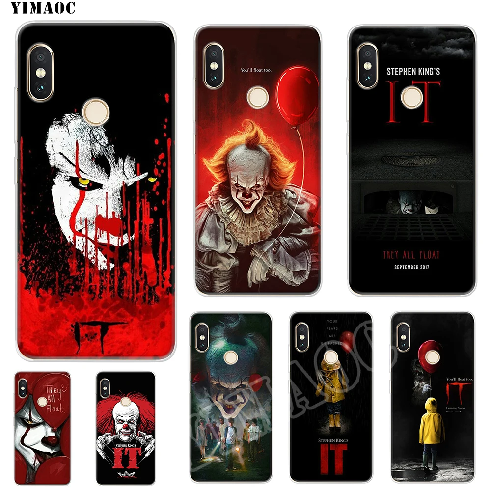 

YIMAOC Stephen King s It Soft Silicone Case for POCOPHONE F1 for Xiaomi Redmi Note 6 7 Pro 6A Mi 8 Lite TPU Cover