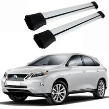 Для Lexus RX270 RX350 RX300 RX450h 2009- багажник на крышу, рейлинги, штанги для багажа, верхние поперечные стойки, рельсовые коробки, алюминиевый сплав